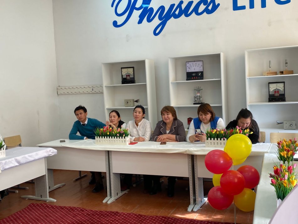 Математика, физика және информатика пәндер айлығының ашылуы