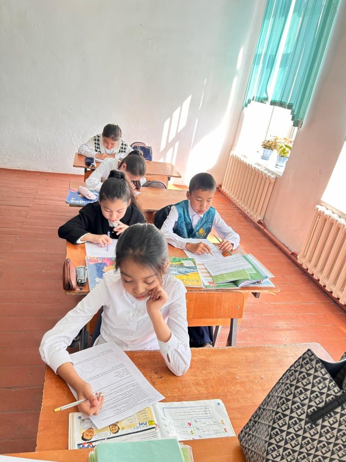 4 сынып оқушыларының орта буындағы оқуға дайындық деңгейін анықтау